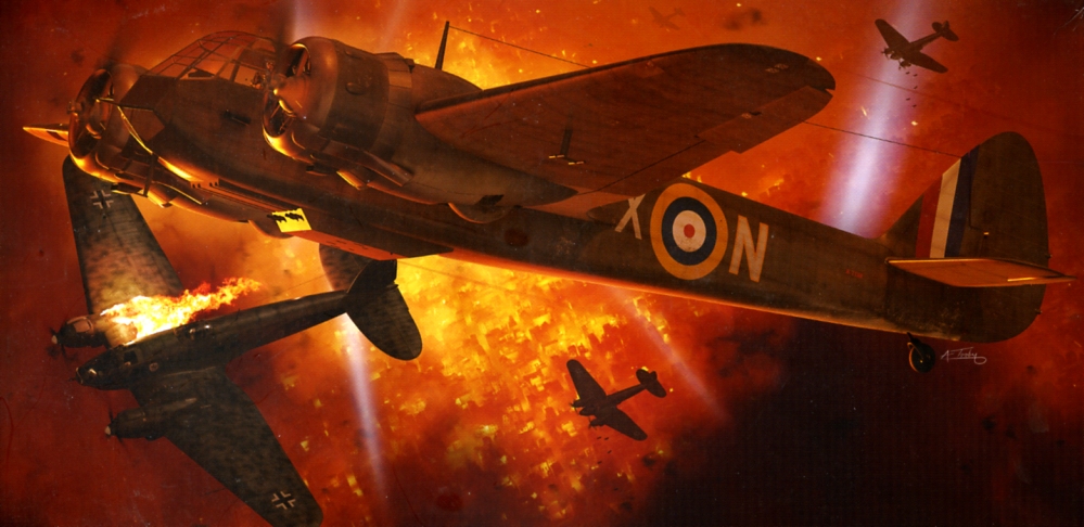 Bristol Blenheim Mk I – Part One – The Cigarette Card&nbsp;Plane