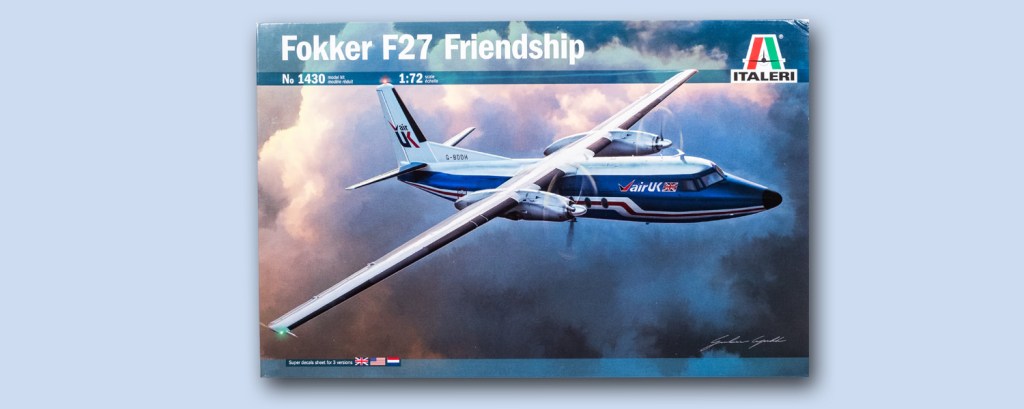 Fokker F-27 Friendship – Part One – The Shelf Sitter