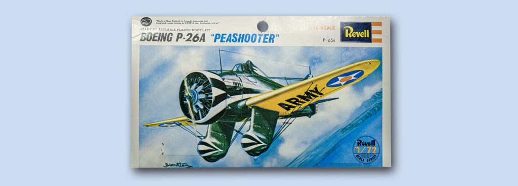 Boeing P26 – Part One – Two Shameful&nbsp;Confessions