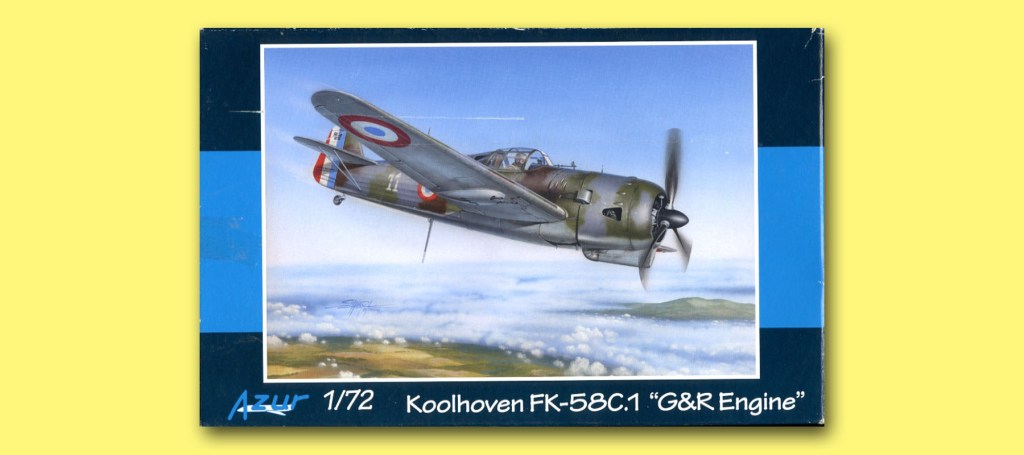 Koolhoven Fk 58 – Part One – One Of The&nbsp;Few