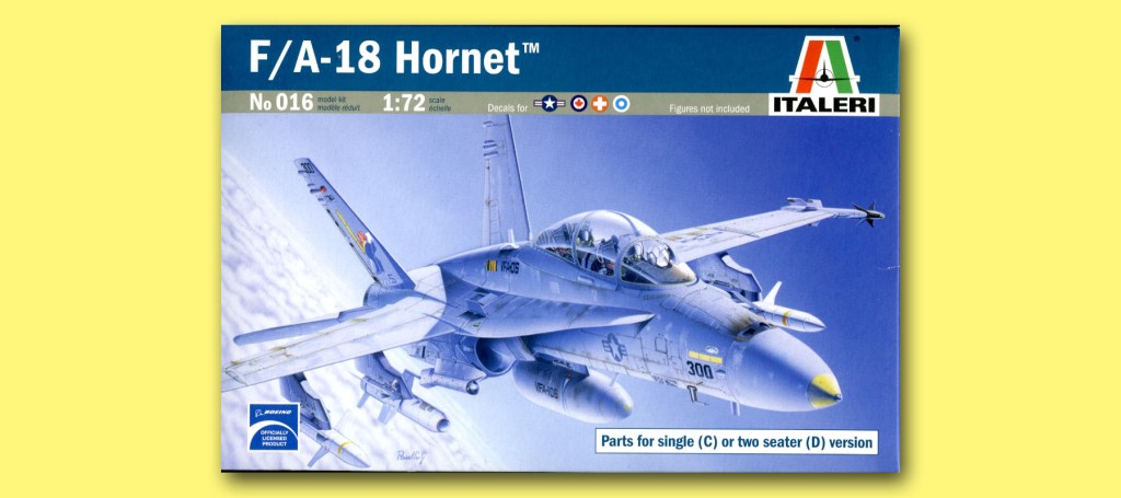 Italeri F/A 18 Hornet – Part One – Who Actually Makes This&nbsp;Thing?
