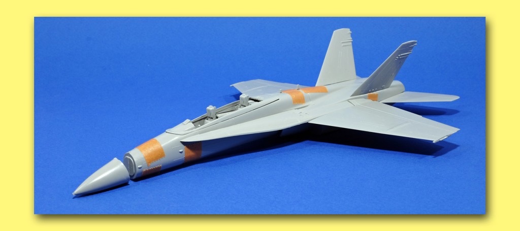 Italeri F/A 18 Hornet – Part Two – The Mock-up That Doesn’t Mock