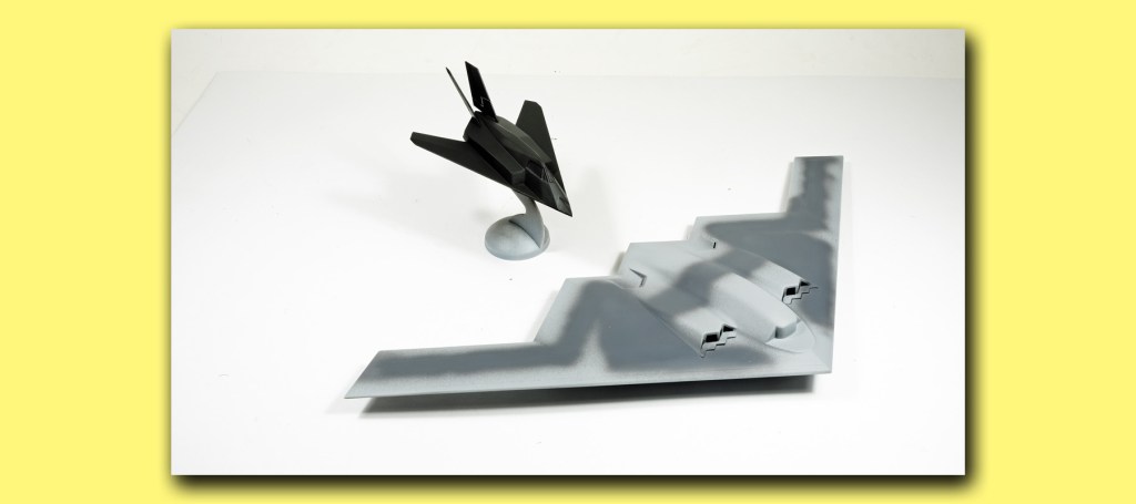 Stealth Aircraft – Part Two – Painting The&nbsp;No-See-Um