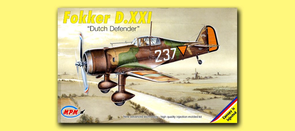 Fokker D.XXI – Part One -SOOTB&nbsp;Fighter