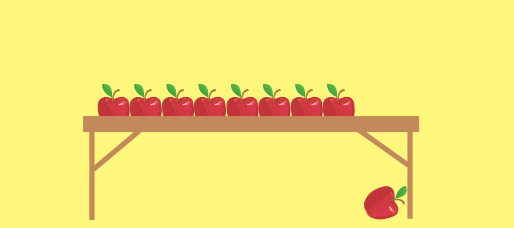 The Display Of Apples At The&nbsp;Fruiterer